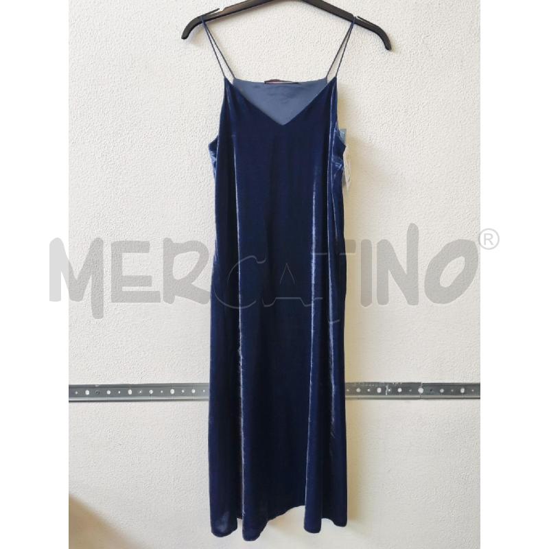VESTITO DONNA BLU CINIGLIA 1970 | Mercatino dell'Usato Albenga 1