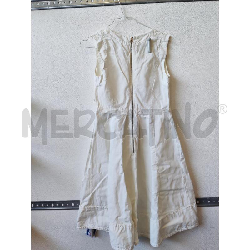 VESTITO DONNA C.P COMPANY BIANCO LINO  | Mercatino dell'Usato Albenga 2