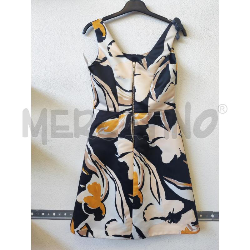 VESTITO DONNA CONTE DEI CONZAGA BIANCO BEIGE GIALLO NERO | Mercatino dell'Usato Albenga 2
