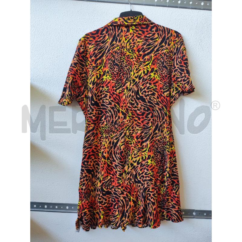 VESTITO DONNA CON PANTALONCINO FANTASIA ARANCIO GIALLO MARCO BOLOGNA X SILVIN HEACH | Mercatino dell'Usato Albenga 2