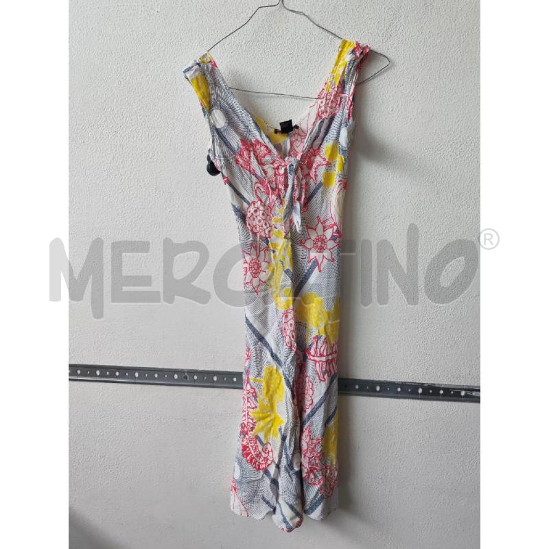 VESTITO DONNA FANTASIA BIANCO ROSA DIESEL  | Mercatino dell'Usato Albenga 1