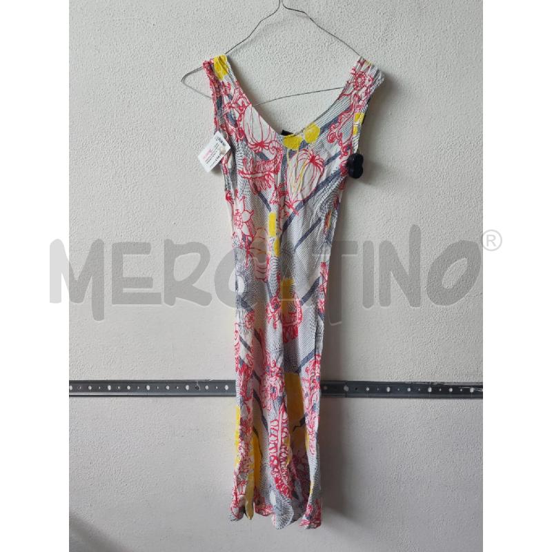 VESTITO DONNA FANTASIA BIANCO ROSA DIESEL  | Mercatino dell'Usato Albenga 2