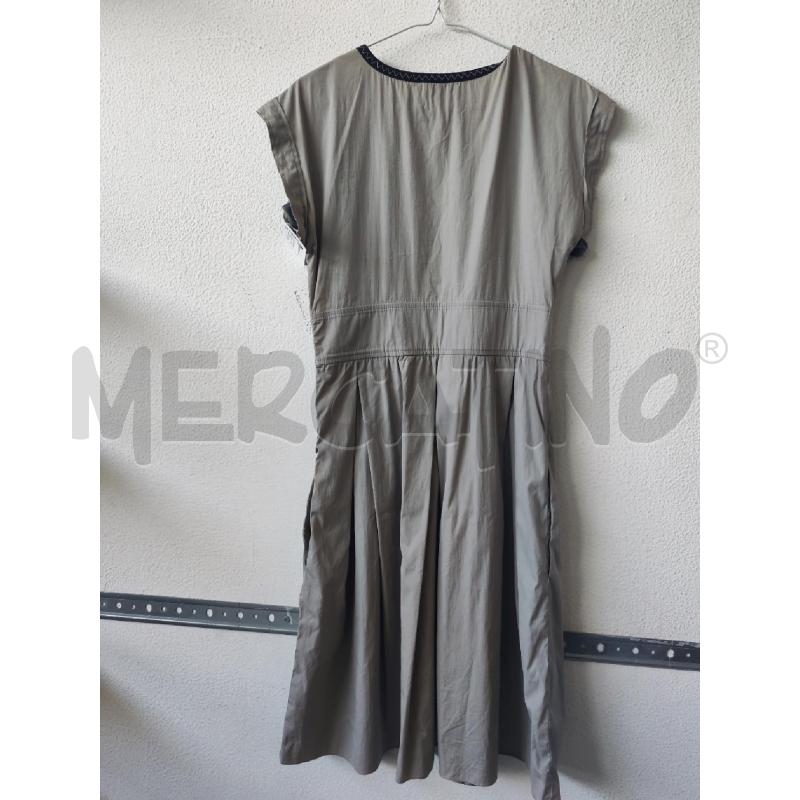 VESTITO DONNA FANTASIA GRIGIO NERO MOSCHINO CHEAPANCHIC | Mercatino dell'Usato Albenga 2