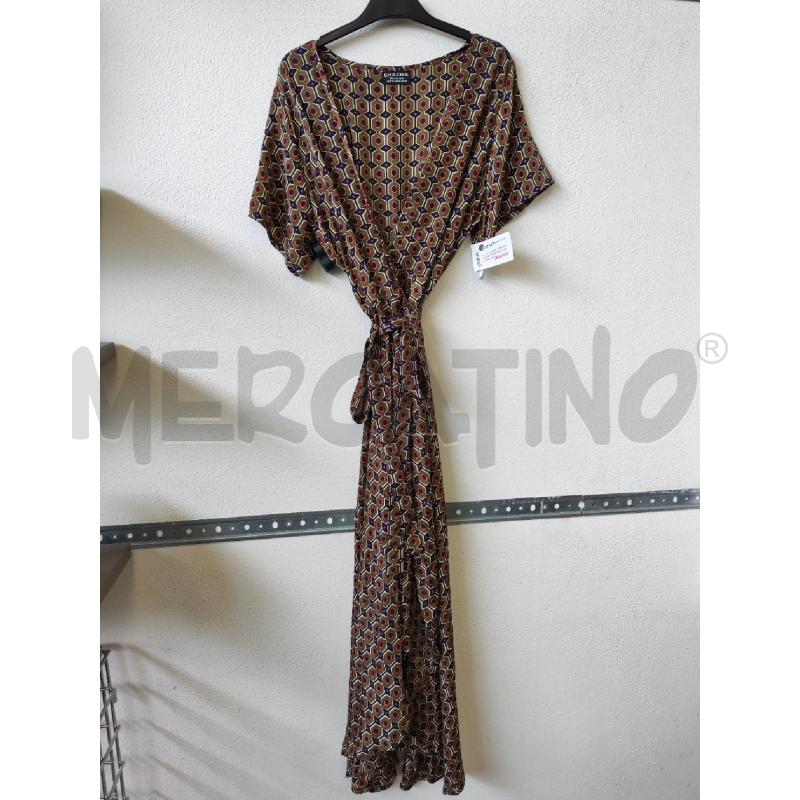 VESTITO DONNA FANTASIA VERDE CHACHA  | Mercatino dell'Usato Albenga 1