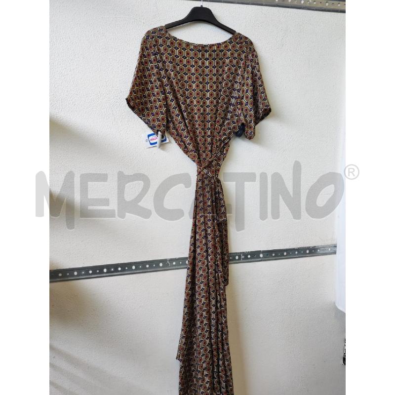 VESTITO DONNA FANTASIA VERDE CHACHA  | Mercatino dell'Usato Albenga 2