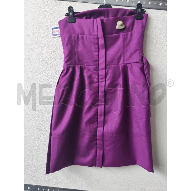VESTITO DONNA FUCSIA ALEXANDER TEREKHOV LANA INTERNO SETA | Mercatino dell'Usato Albenga 2