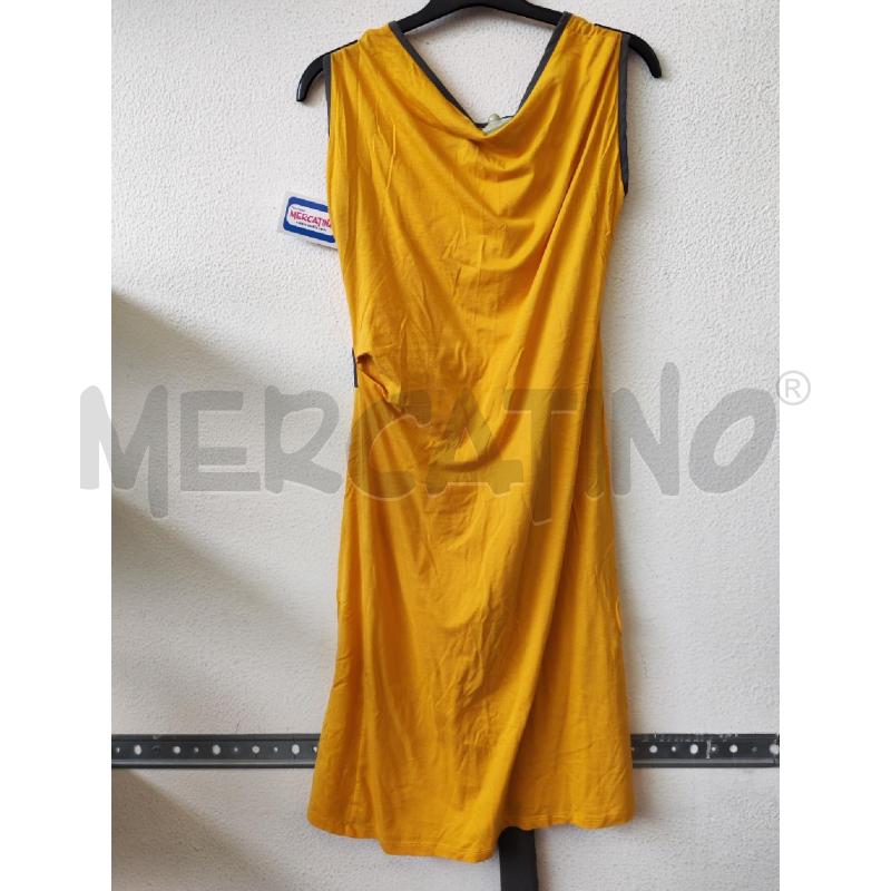 VESTITO DONNA GIALLO GRIGIO SEVENTY | Mercatino dell'Usato Albenga 2