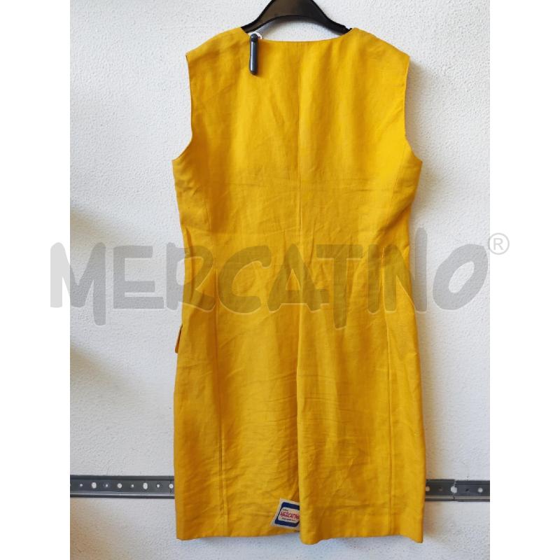 VESTITO DONNA GIALLO LINO MARELLA  | Mercatino dell'Usato Albenga 2