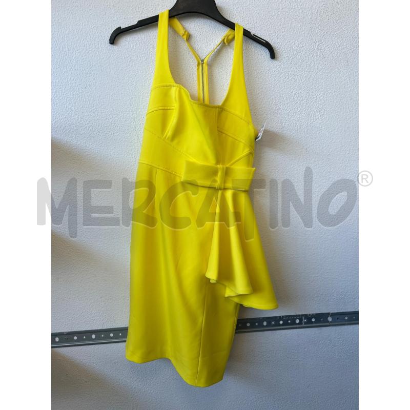 VESTITO DONNA GIALLO MANGANO  | Mercatino dell'Usato Albenga 1