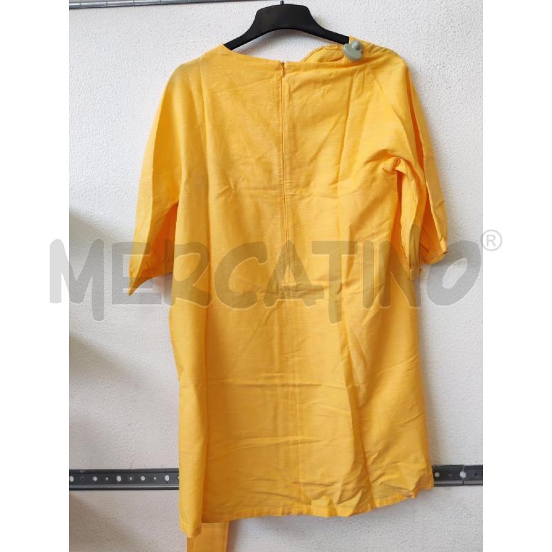 VESTITO DONNA GIALLO MAX & CO LINO | Mercatino dell'Usato Albenga 2