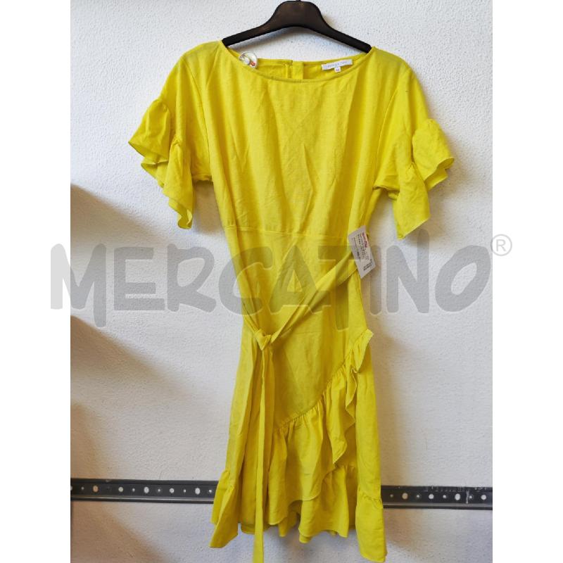 VESTITO DONNA GIALLO PATRIZIA PEPE | Mercatino dell'Usato Albenga 1