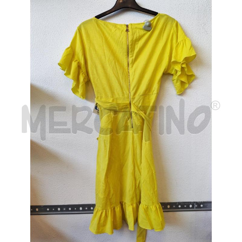 VESTITO DONNA GIALLO PATRIZIA PEPE | Mercatino dell'Usato Albenga 2