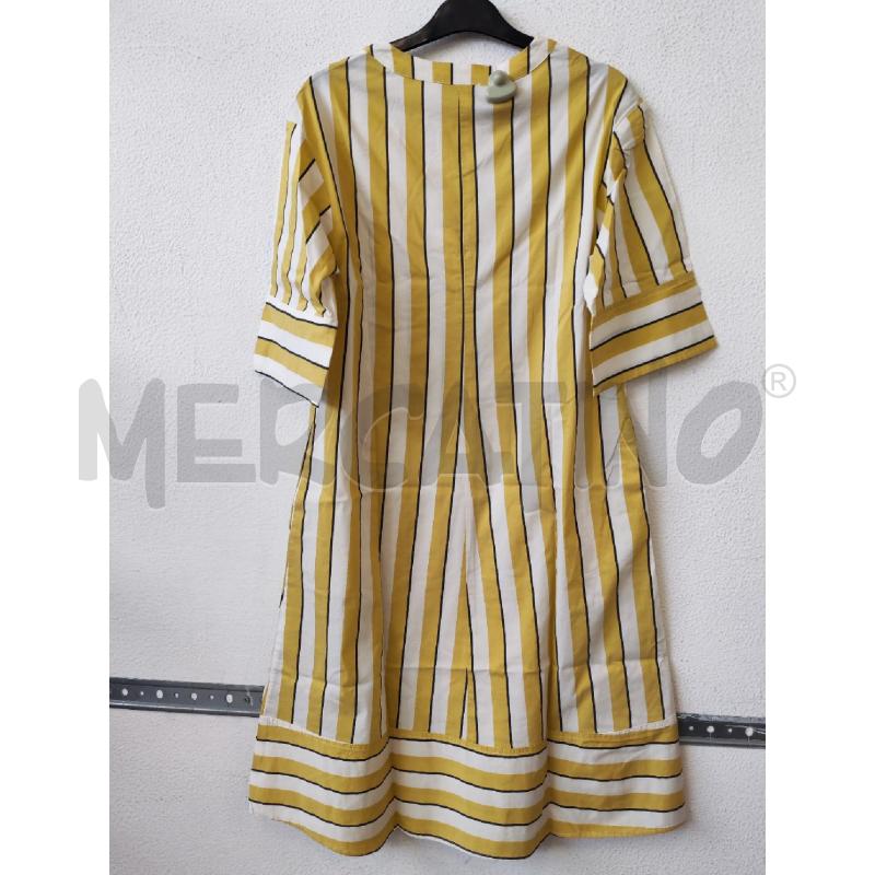 VESTITO DONNA GIALLO RIGHE MAX E CO  | Mercatino dell'Usato Albenga 2