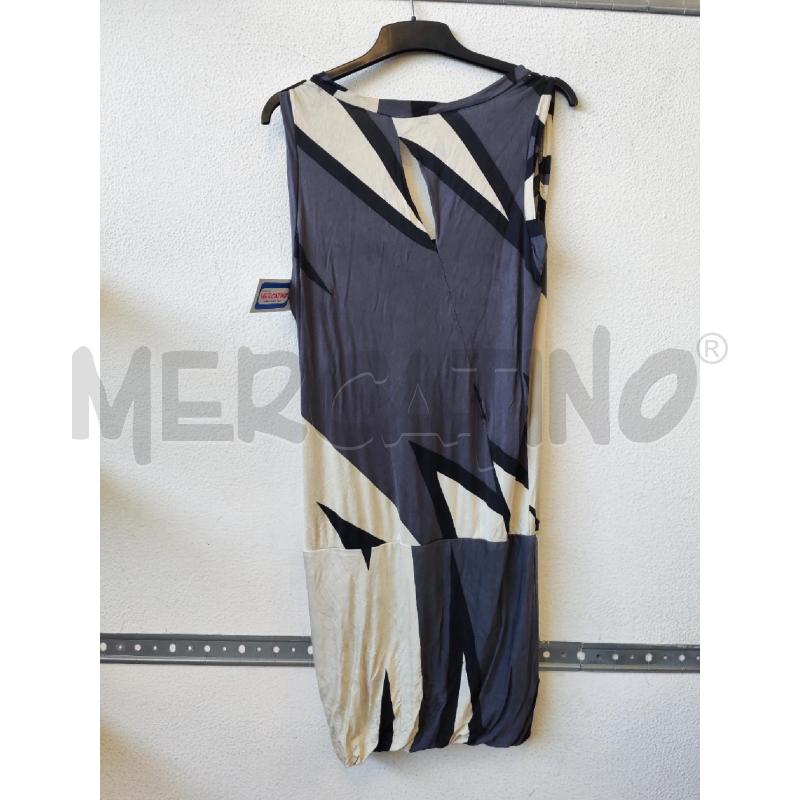 VESTITO DONNA GRIGIO BEIGE EMILIO PUCCI SETA | Mercatino dell'Usato Albenga 2