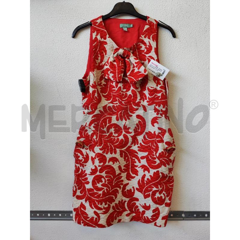 VESTITO DONNA HOSS ROSSO BIANCO | Mercatino dell'Usato Albenga 1