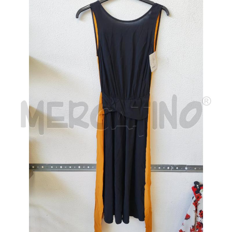 VESTITO DONNA JUCCA NERO ARANCIO  | Mercatino dell'Usato Albenga 2