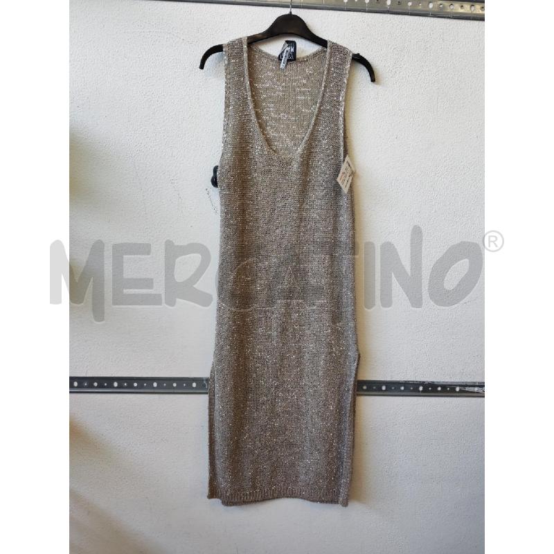 VESTITO DONNA LUNGO BEIGE BRILLANTINI MY TWIN TWINSET  | Mercatino dell'Usato Albenga 1