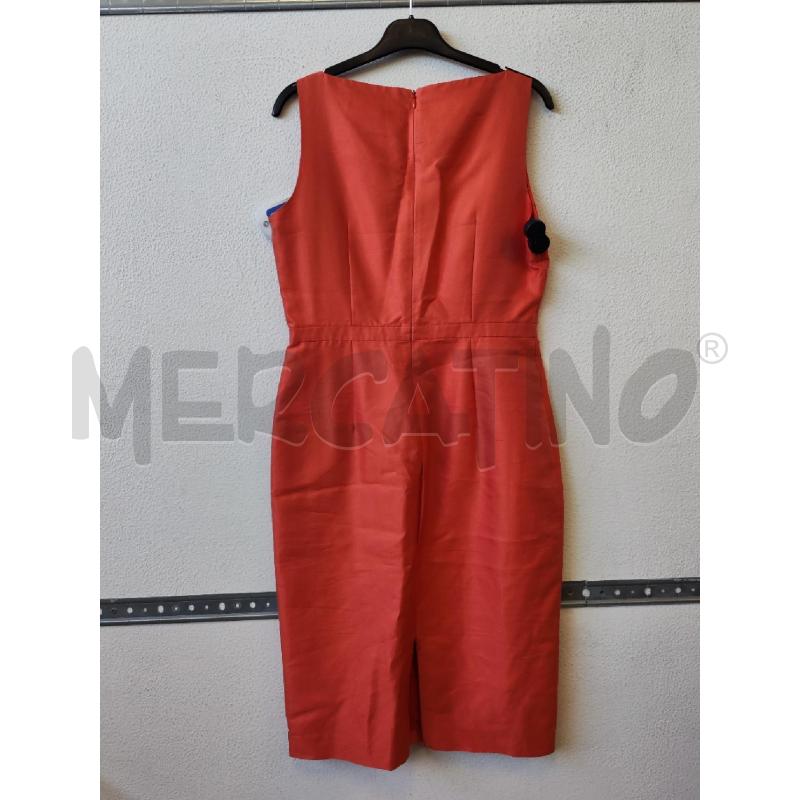 VESTITO DONNA MAX MARA ARANCIO MISTO COTONE SETA | Mercatino dell'Usato Albenga 2