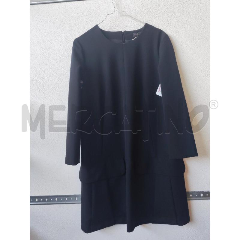 VESTITO DONNA NERO BASIC ALESSANDRO DELL'ACQUA  | Mercatino dell'Usato Albenga 1