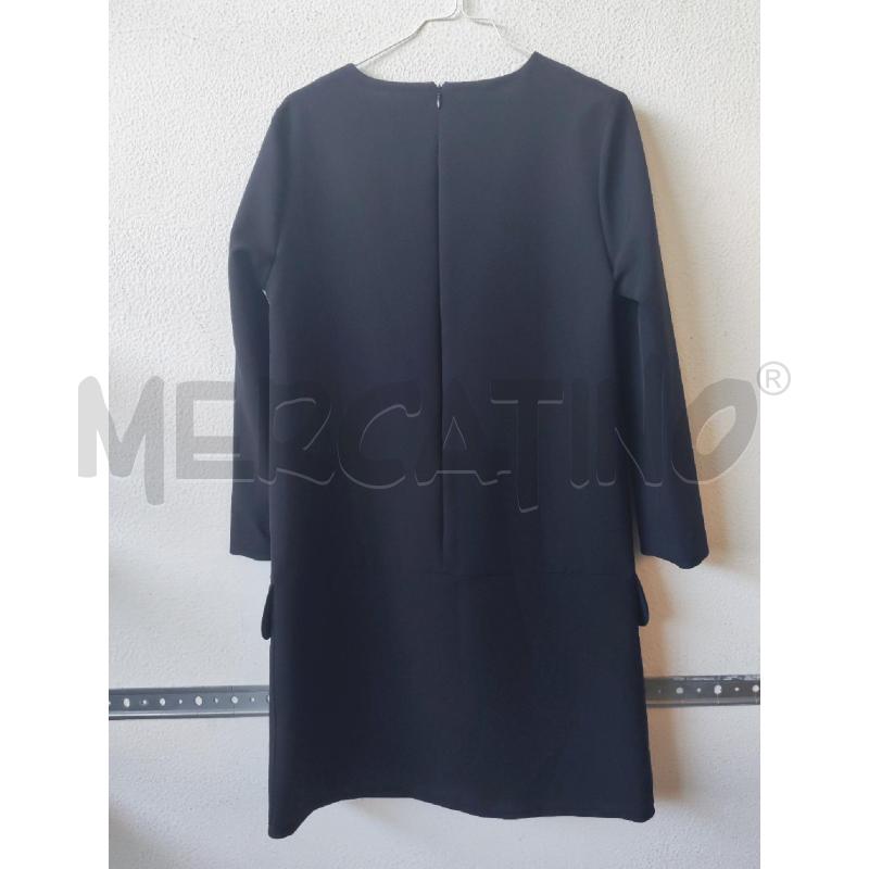 VESTITO DONNA NERO BASIC ALESSANDRO DELL'ACQUA  | Mercatino dell'Usato Albenga 2