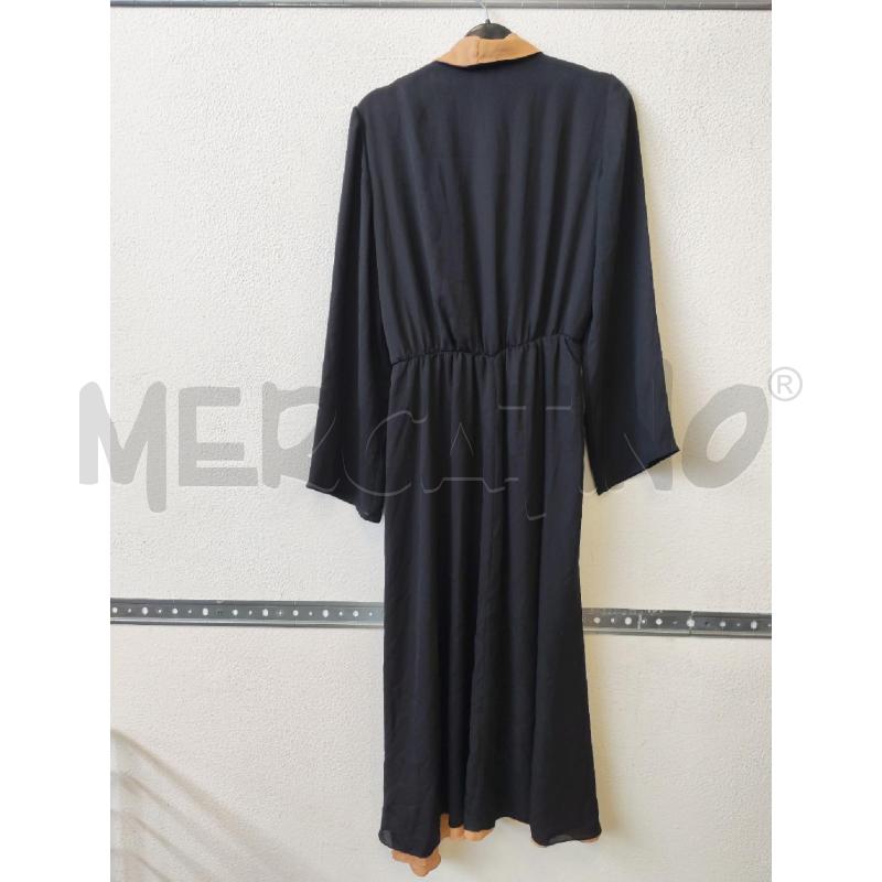 VESTITO DONNA NERO BEIGE ALLYNIL | Mercatino dell'Usato Albenga 2
