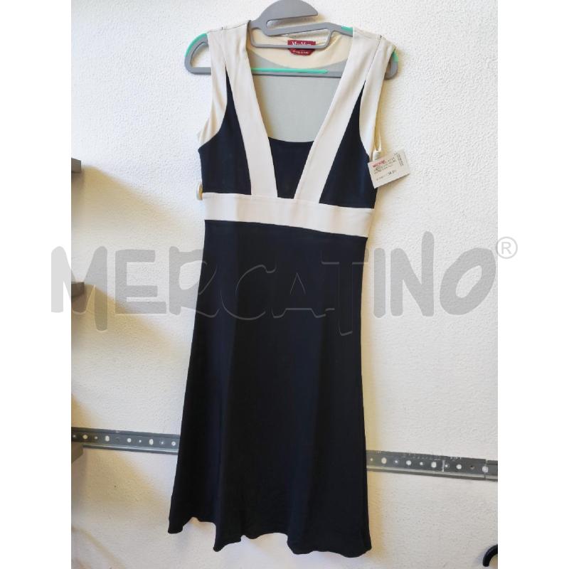 VESTITO DONNA NERO BEIGE MAX MARA | Mercatino dell'Usato Albenga 1