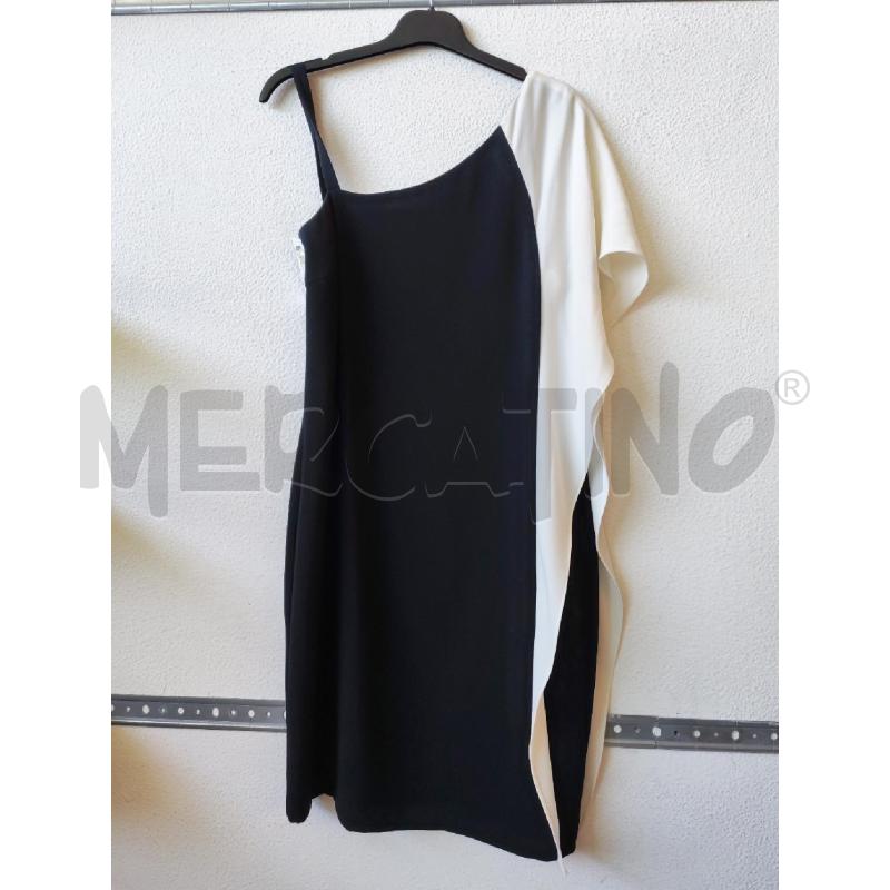 VESTITO DONNA NERO BIANCO MARELLA  | Mercatino dell'Usato Albenga 1