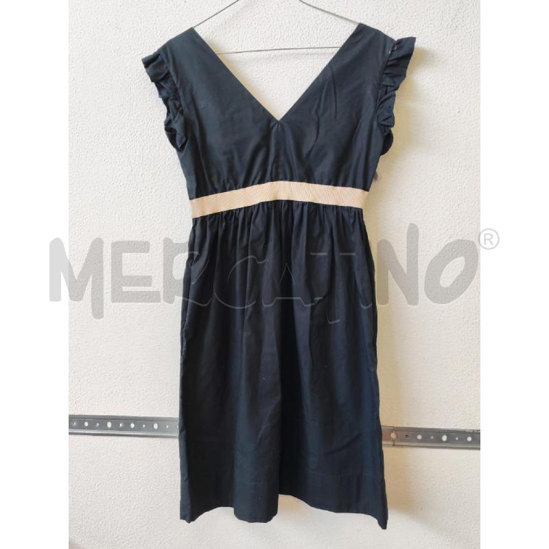 VESTITO DONNA NERO CORONE FASCIA BEIGE BARBA  | Mercatino dell'Usato Albenga 2