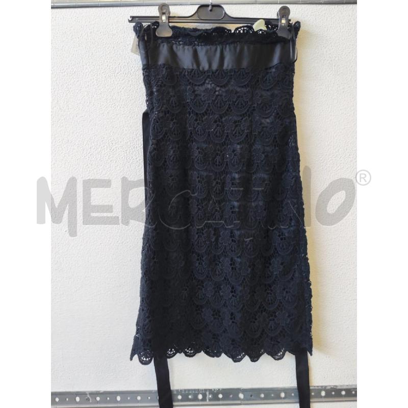 VESTITO DONNA NERO PHILOSOPHY BY ALBERTA FERRETTI LATO PIZZO  | Mercatino dell'Usato Albenga 2