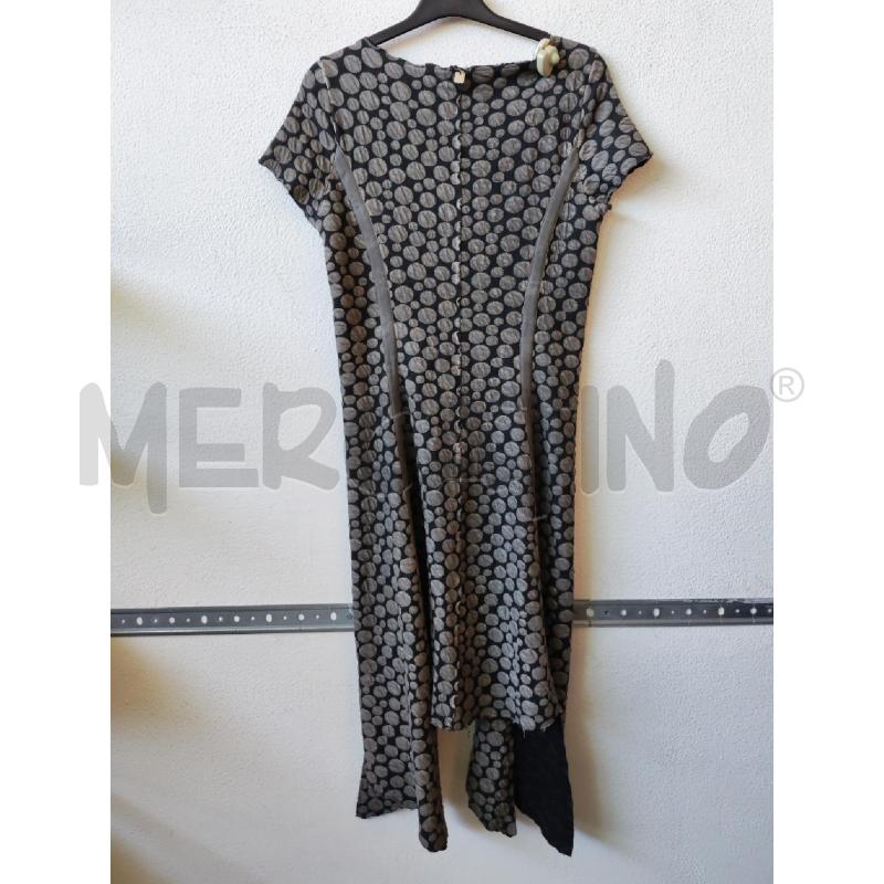 VESTITO DONNA NERO POIS MARRONE MANILA GRACE | Mercatino dell'Usato Albenga 2