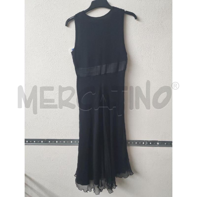 VESTITO DONNA NERO SETA NOUGAT  | Mercatino dell'Usato Albenga 2