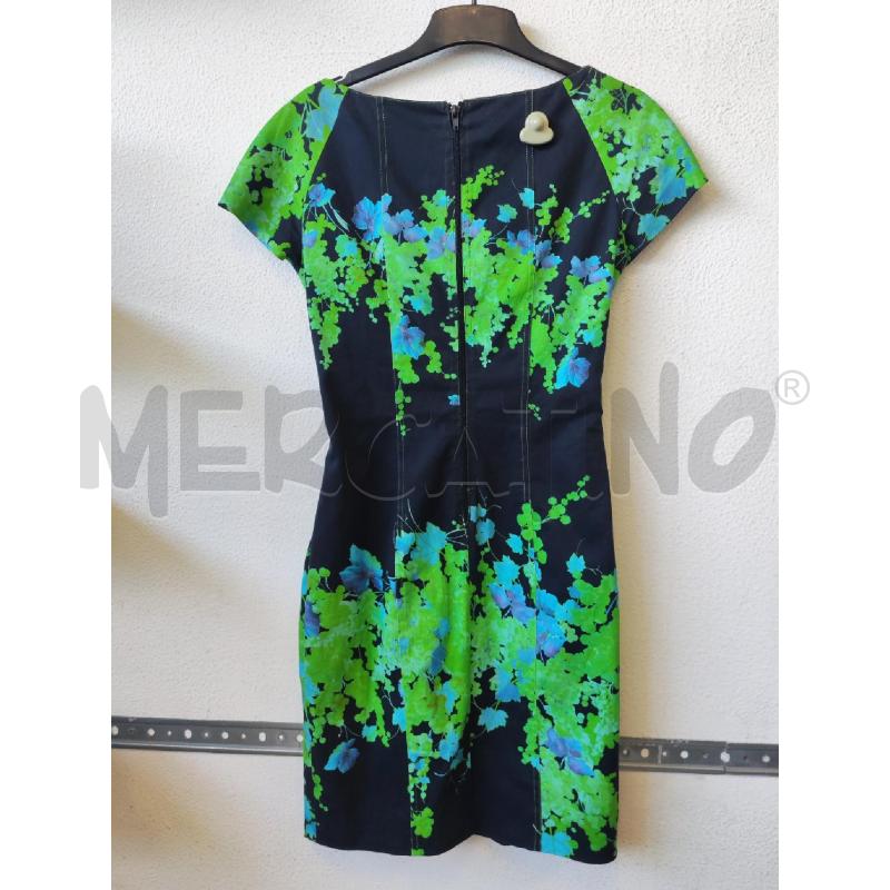 VESTITO DONNA NERO VERDE AZZURRO BLUMARINE | Mercatino dell'Usato Albenga 2