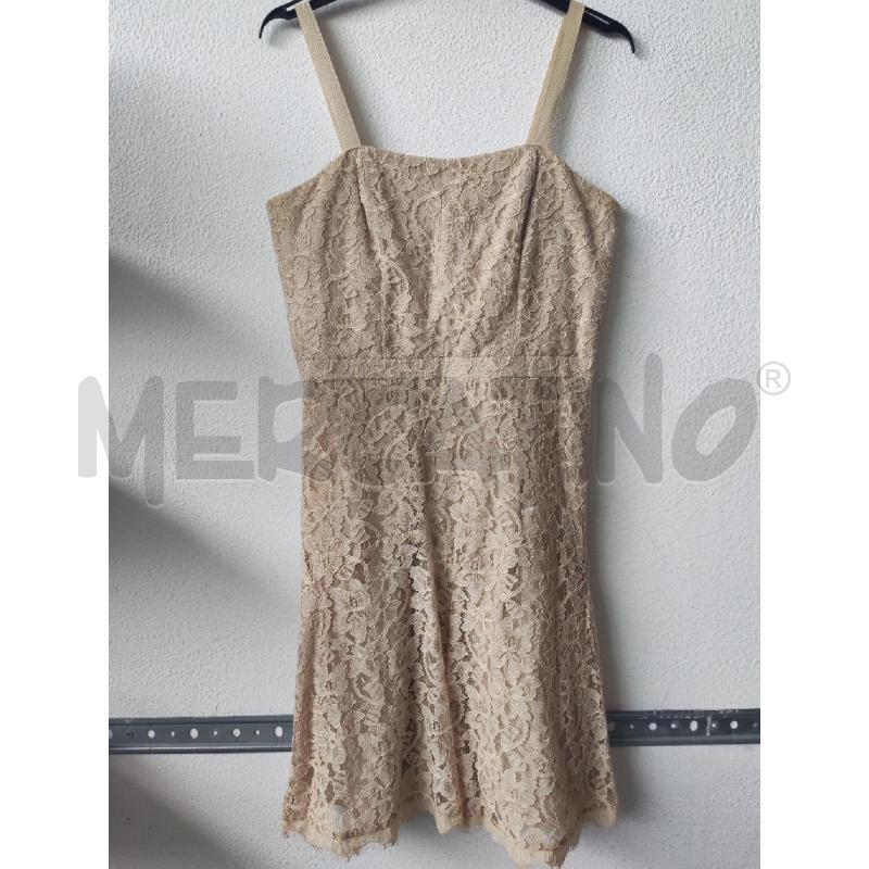 VESTITO DONNA PIZZO BEIGE DIANE VON FURSTENBERG | Mercatino dell'Usato Albenga 1