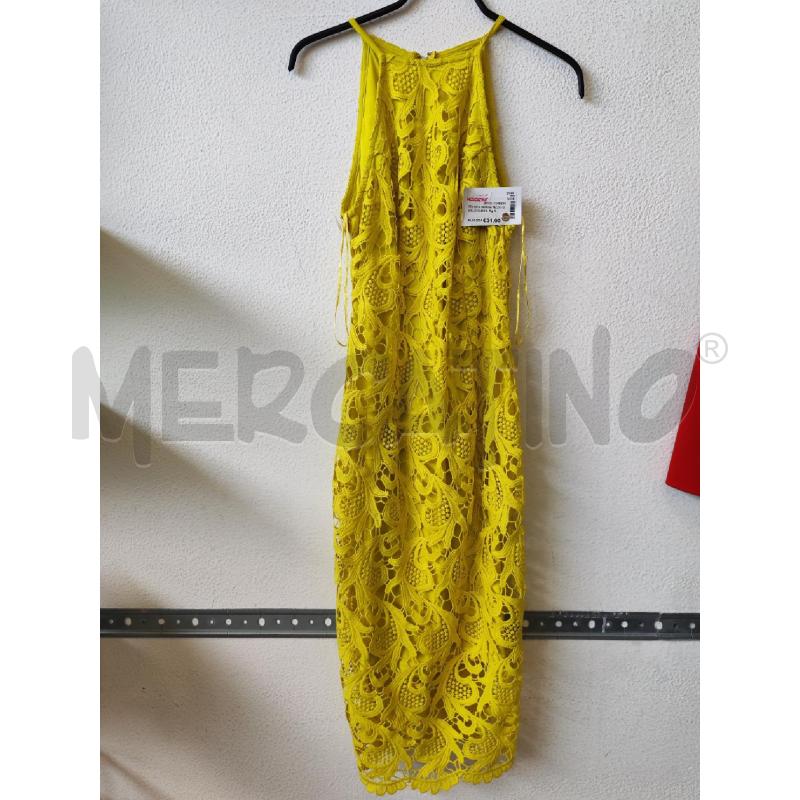 VESTITO DONNA PIZZO GIALLO GUESS | Mercatino dell'Usato Albenga 1
