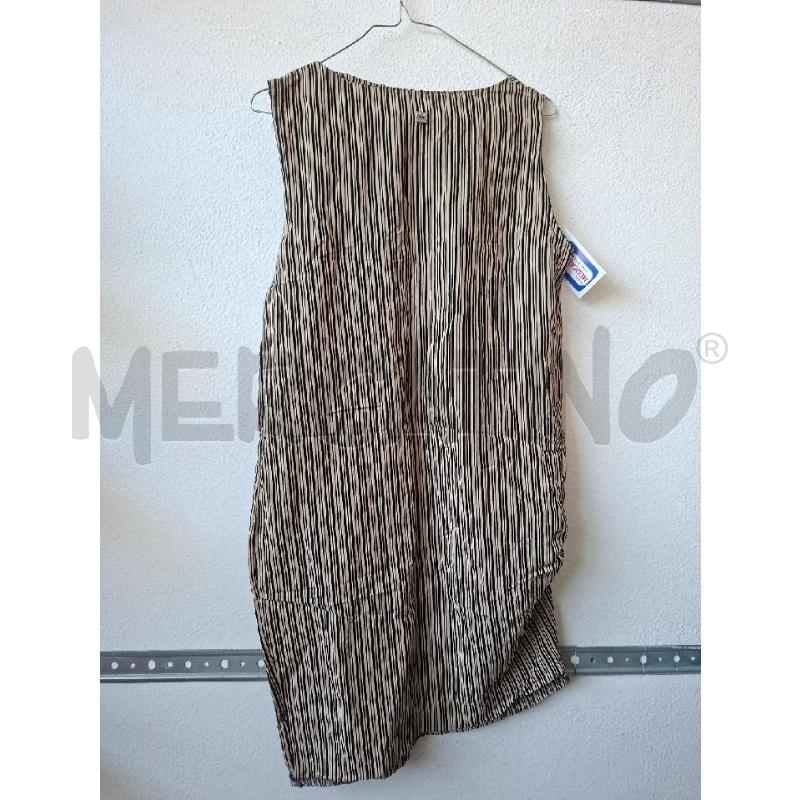 VESTITO DONNA RIGHE MARRONE NERO MANILA GRACE  | Mercatino dell'Usato Albenga 2