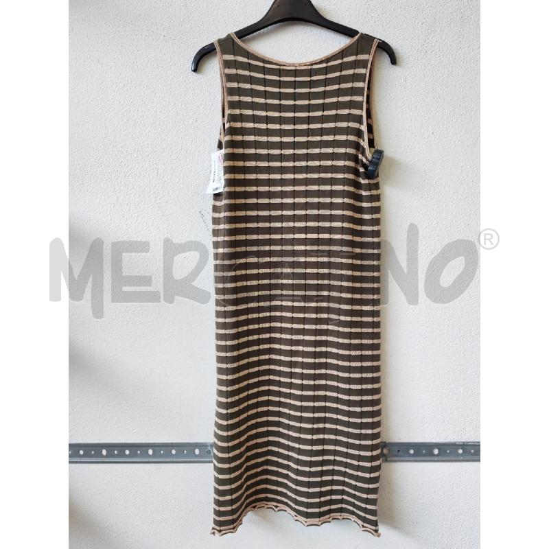 VESTITO DONNA RIGHE VERDE FALCONERI  | Mercatino dell'Usato Albenga 2