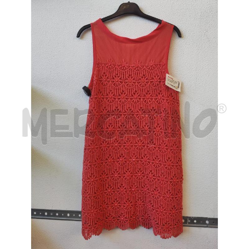 VESTITO DONNA ROSA PIZZO TWINSET  | Mercatino dell'Usato Albenga 1