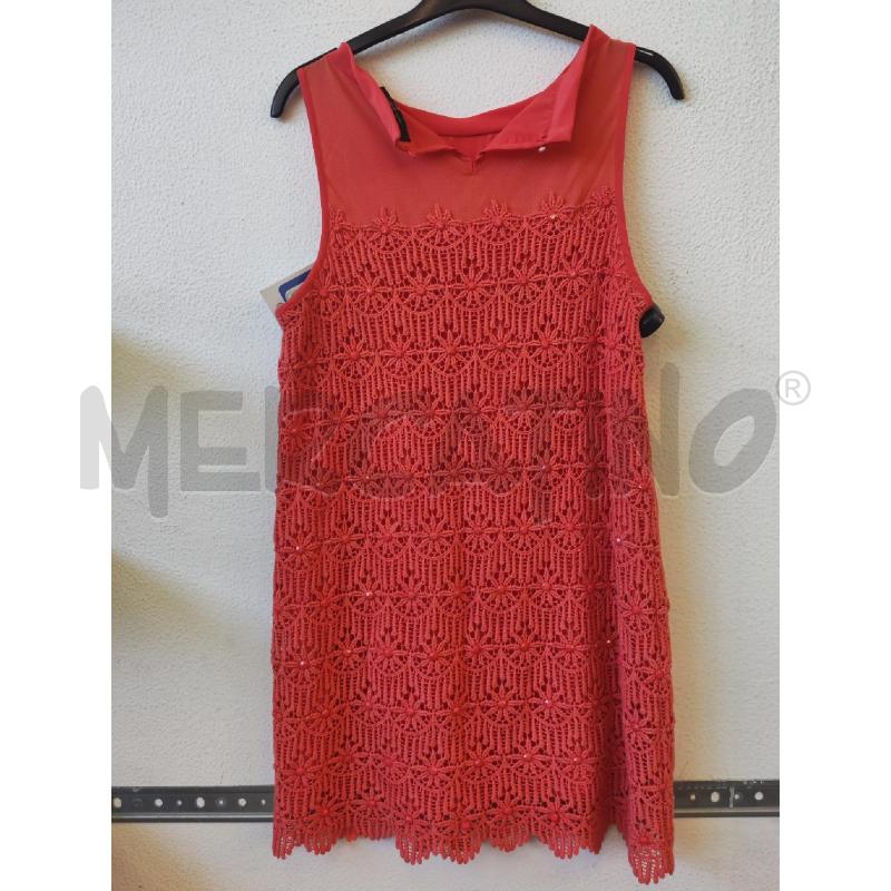 VESTITO DONNA ROSA PIZZO TWINSET  | Mercatino dell'Usato Albenga 2