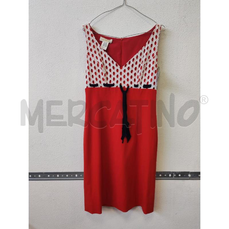 VESTITO DONNA ROSSO CARLO PIGNATELLI  | Mercatino dell'Usato Albenga 1