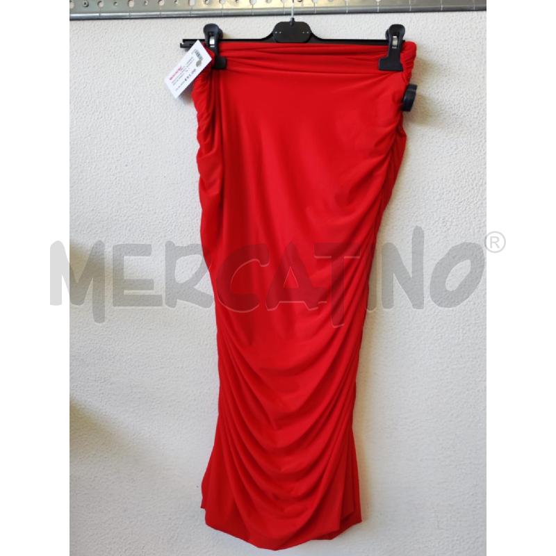 VESTITO DONNA ROSSO FASCIA PINKO | Mercatino dell'Usato Albenga 1