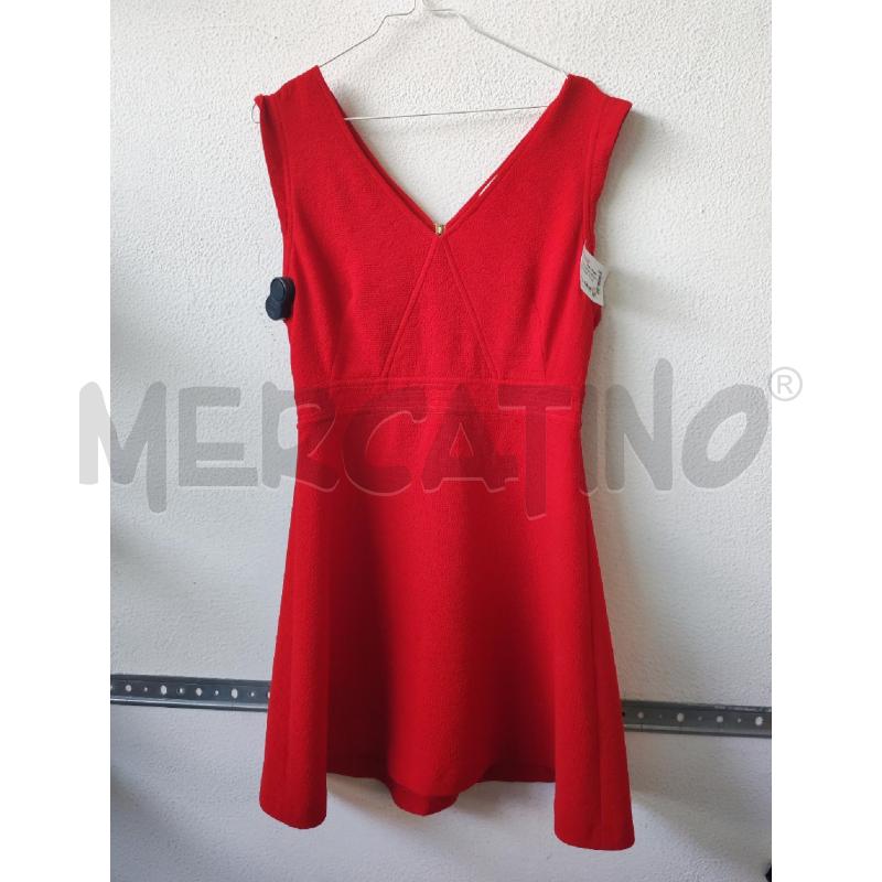VESTITO DONNA ROSSO SANDRO PARIS  | Mercatino dell'Usato Albenga 1