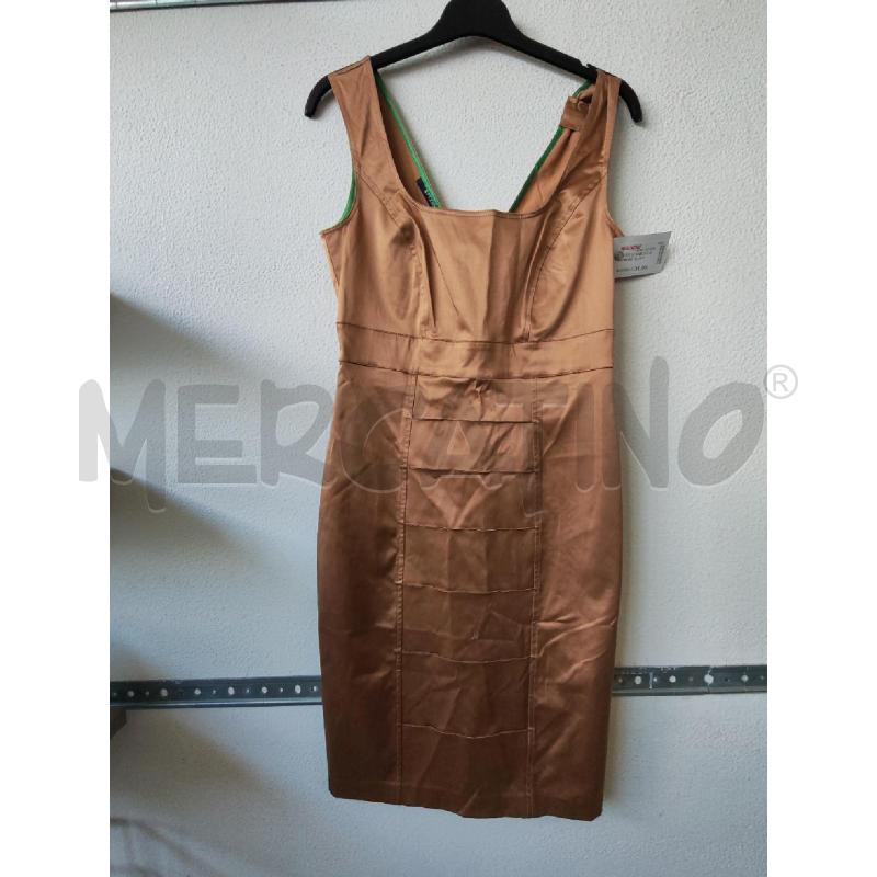 VESTITO DONNA SFIZIO MARRONE | Mercatino dell'Usato Albenga 1