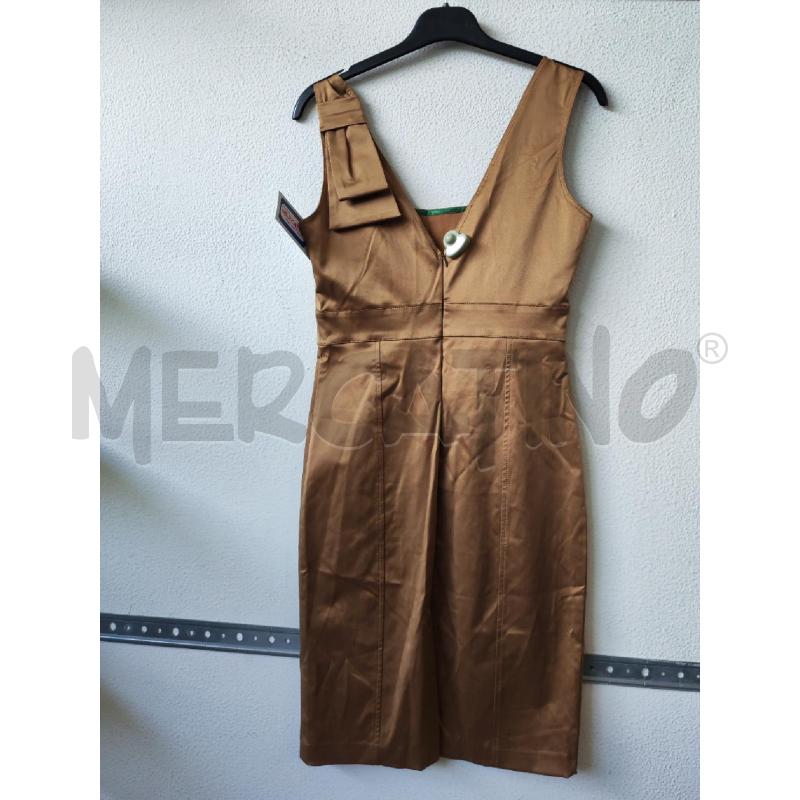 VESTITO DONNA SFIZIO MARRONE | Mercatino dell'Usato Albenga 2
