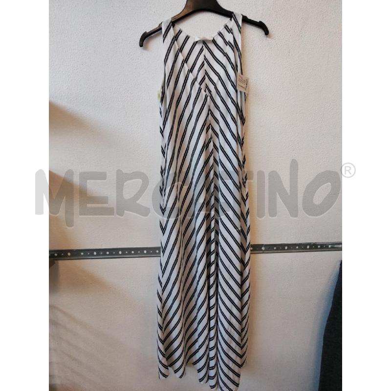 VESTITO DONNA UNGO RIGHE NERO JUCCA  | Mercatino dell'Usato Albenga 1