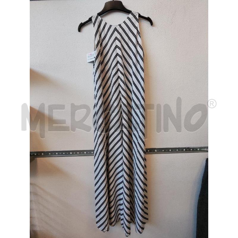 VESTITO DONNA UNGO RIGHE NERO JUCCA  | Mercatino dell'Usato Albenga 2