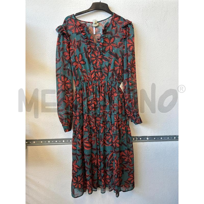 VESTITO DONNA VERDE ARANCIO IMPERIAL | Mercatino dell'Usato Albenga 1