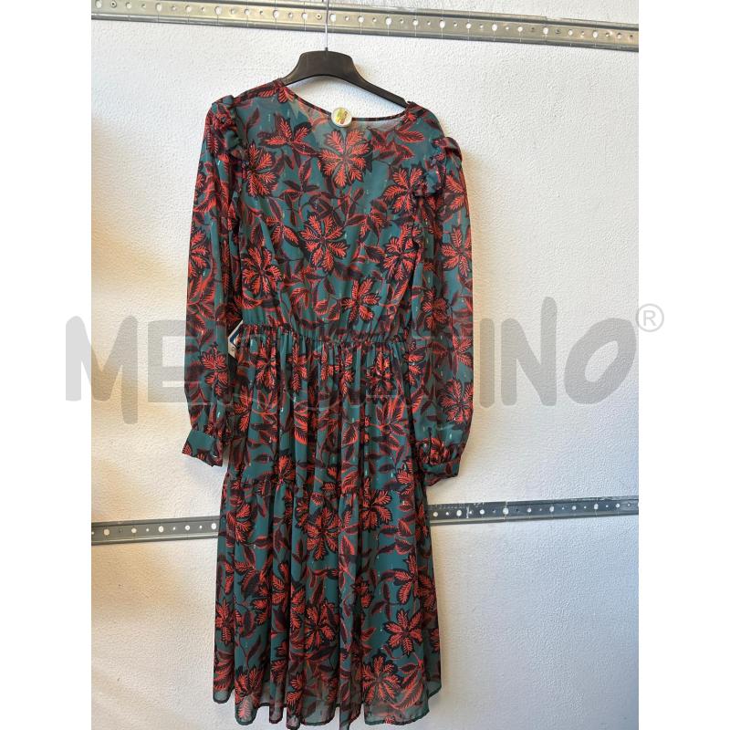 VESTITO DONNA VERDE ARANCIO IMPERIAL | Mercatino dell'Usato Albenga 2