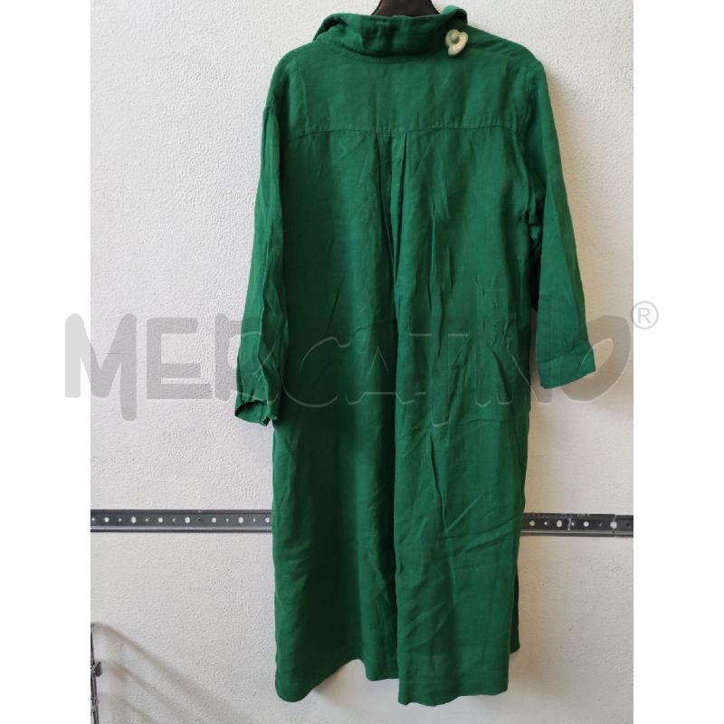 VESTITO DONNA VERDE LINO ELENA MIRO  | Mercatino dell'Usato Albenga 2