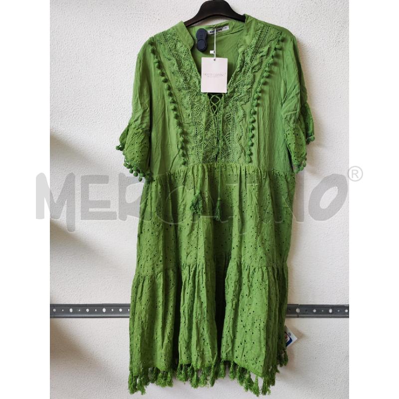 VESTITO DONNA VERDE MONTECERVINO  | Mercatino dell'Usato Albenga 1
