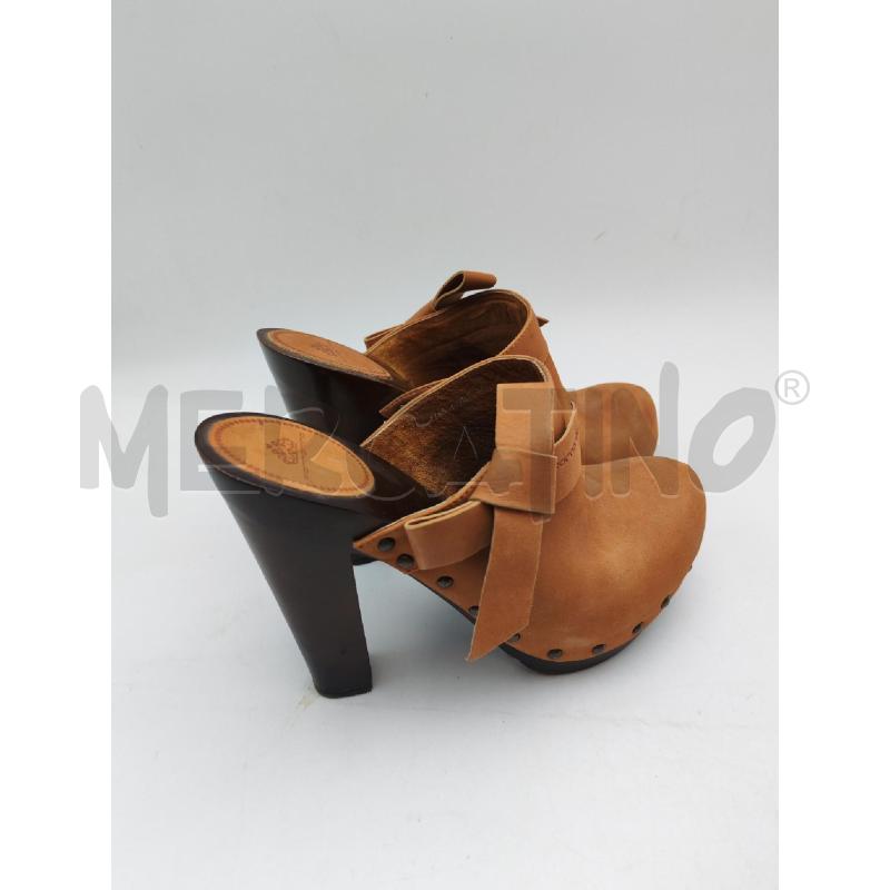 ZOCCOLI DONNA FORNARINA BEIGE  | Mercatino dell'Usato Albenga 2